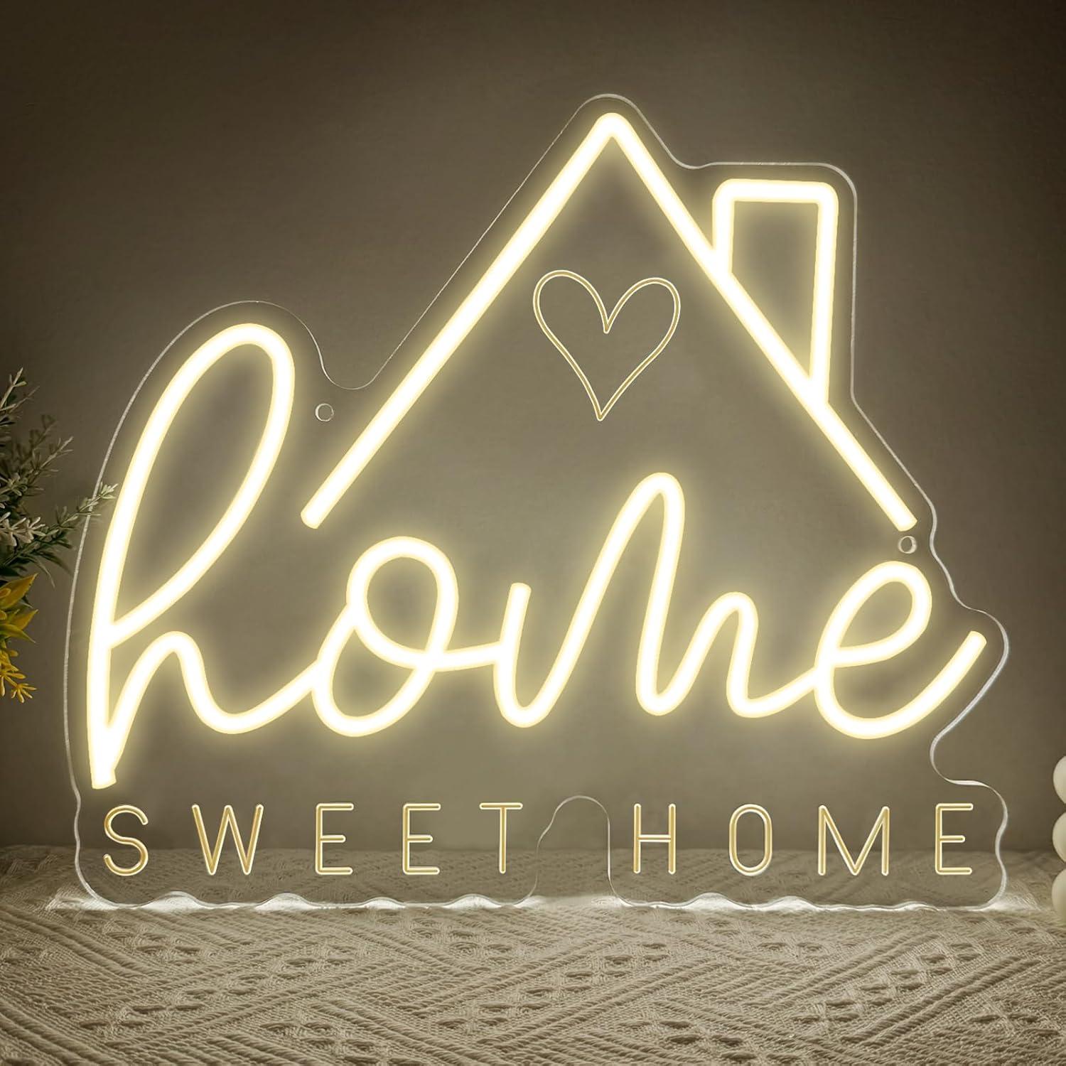 Lighting Decor For Living Room - Lampu LED Neon Sweet Home USB