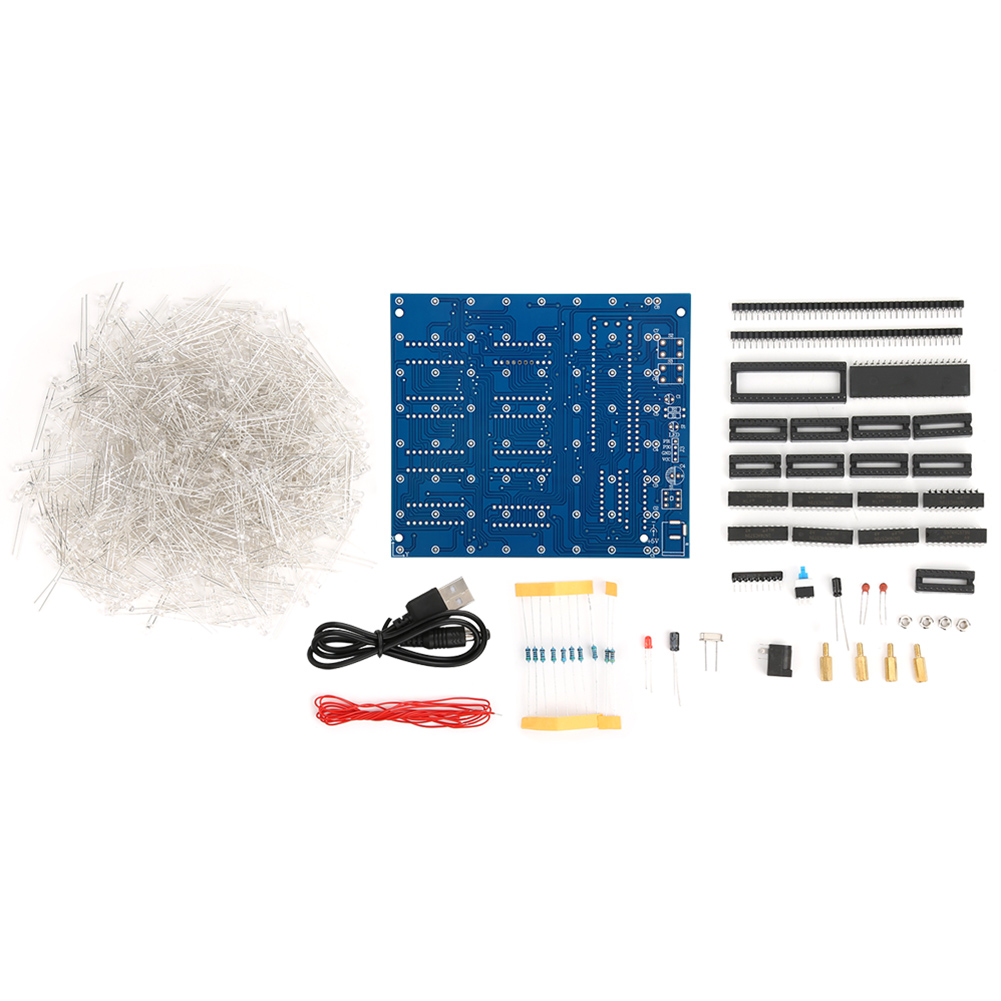 Home Decor Lighting Manufacturer - Kit Lampu LED 3D Kotak 8
