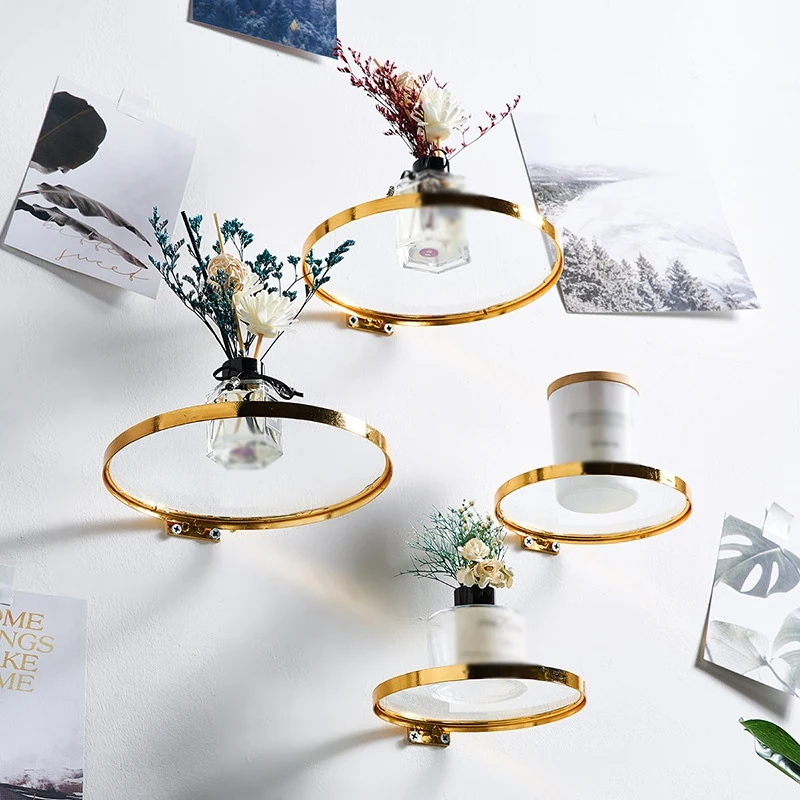 Lighting Metal Wall Decor - Hiasan Dinding Bulat Kerajinan Besi &