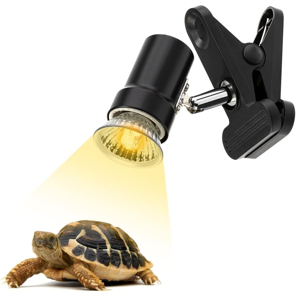 Gecko Lighting & Decor - Lampu Pemanas Reptil E27 dengan Klip