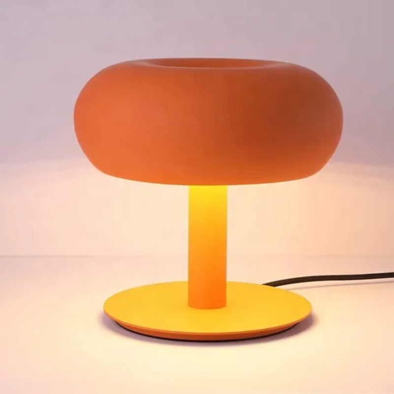 Home Decor Lighting Manufacturer - Lampu Meja Jamur Logam LED untuk