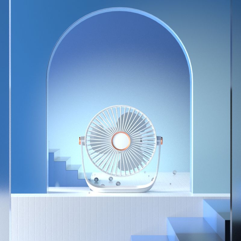 Home Lighting & Decor St Catharines On - Kipas Meja Mini Portabel dengan Lampu,