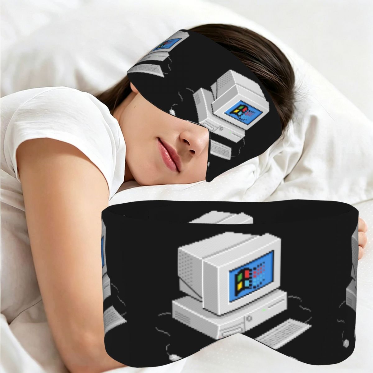 Home Lighting & Decor St Catharines On - Penutup Mata Tidur Windows Vaporwave, Penutup