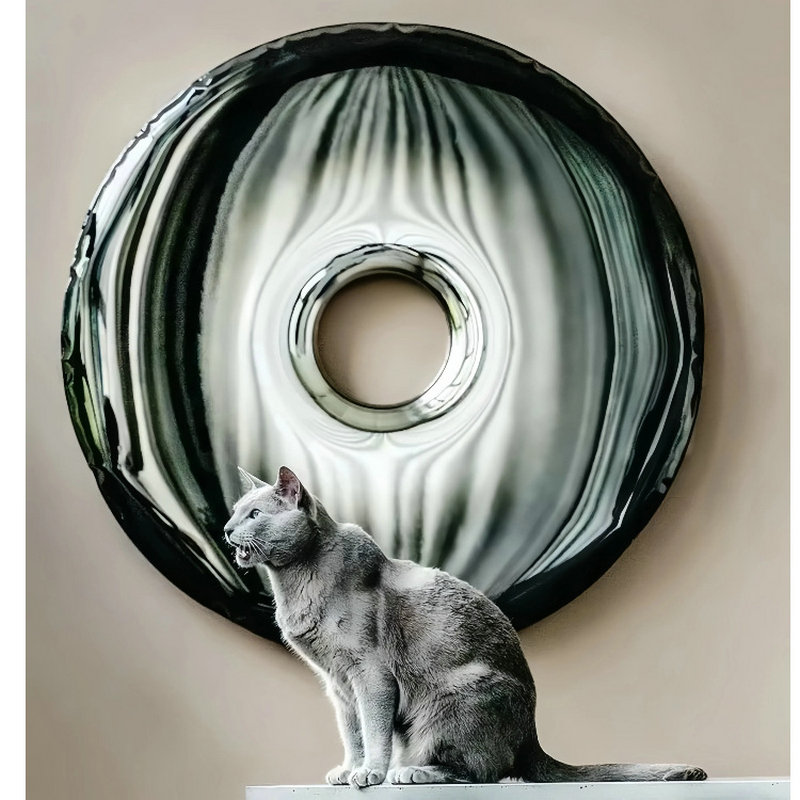 Dekorasi dinding donat berlapi - Lighting Metal Wall Decor ulasan dan harga