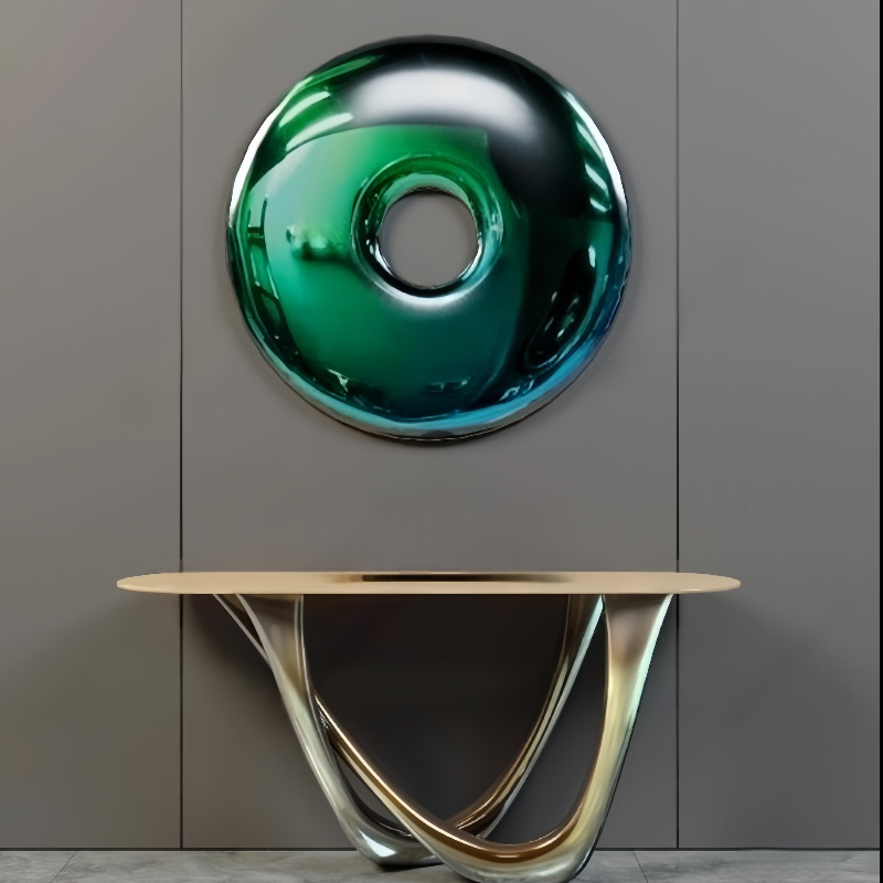 Dekorasi dinding donat berlapi - Lighting Metal Wall Decor ulasan dan harga