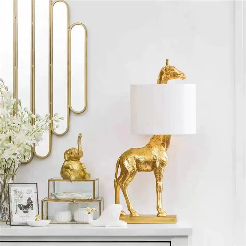 Lampu Meja Jerapah Resin Desai - Home Decor Lighting Manufacturer ulasan dan harga