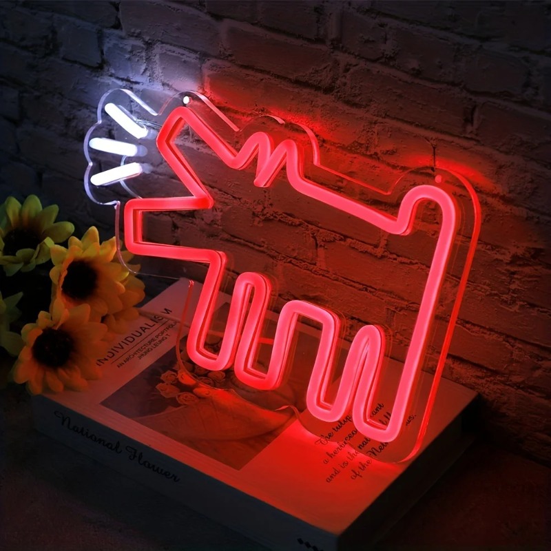 Lampu Neon LED Garis Anjing Me - Lighting Decor Store ulasan dan harga