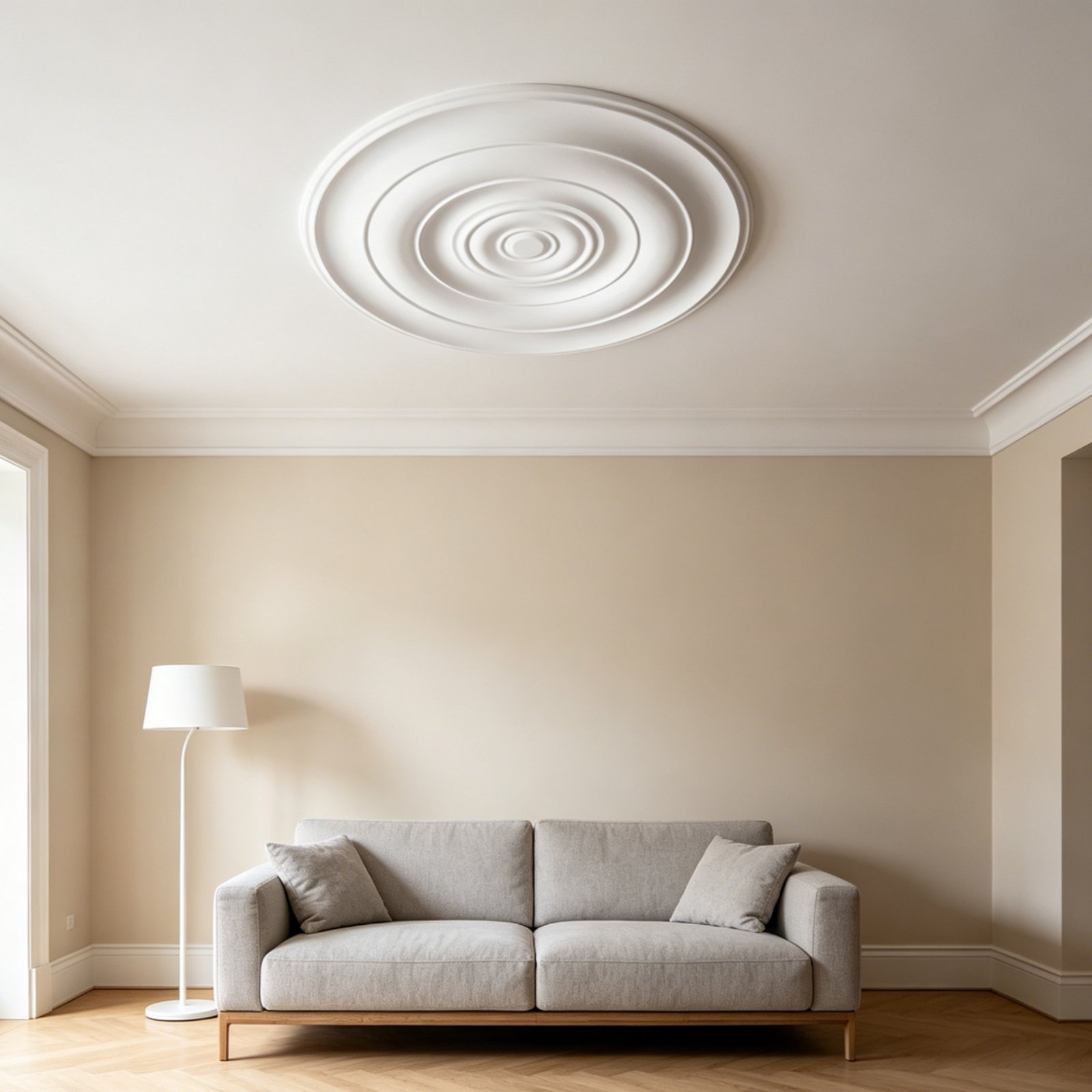 Medali Plafon Bulat Desain Ero - Decor Lighting & Decor Fires Photos ulasan dan harga