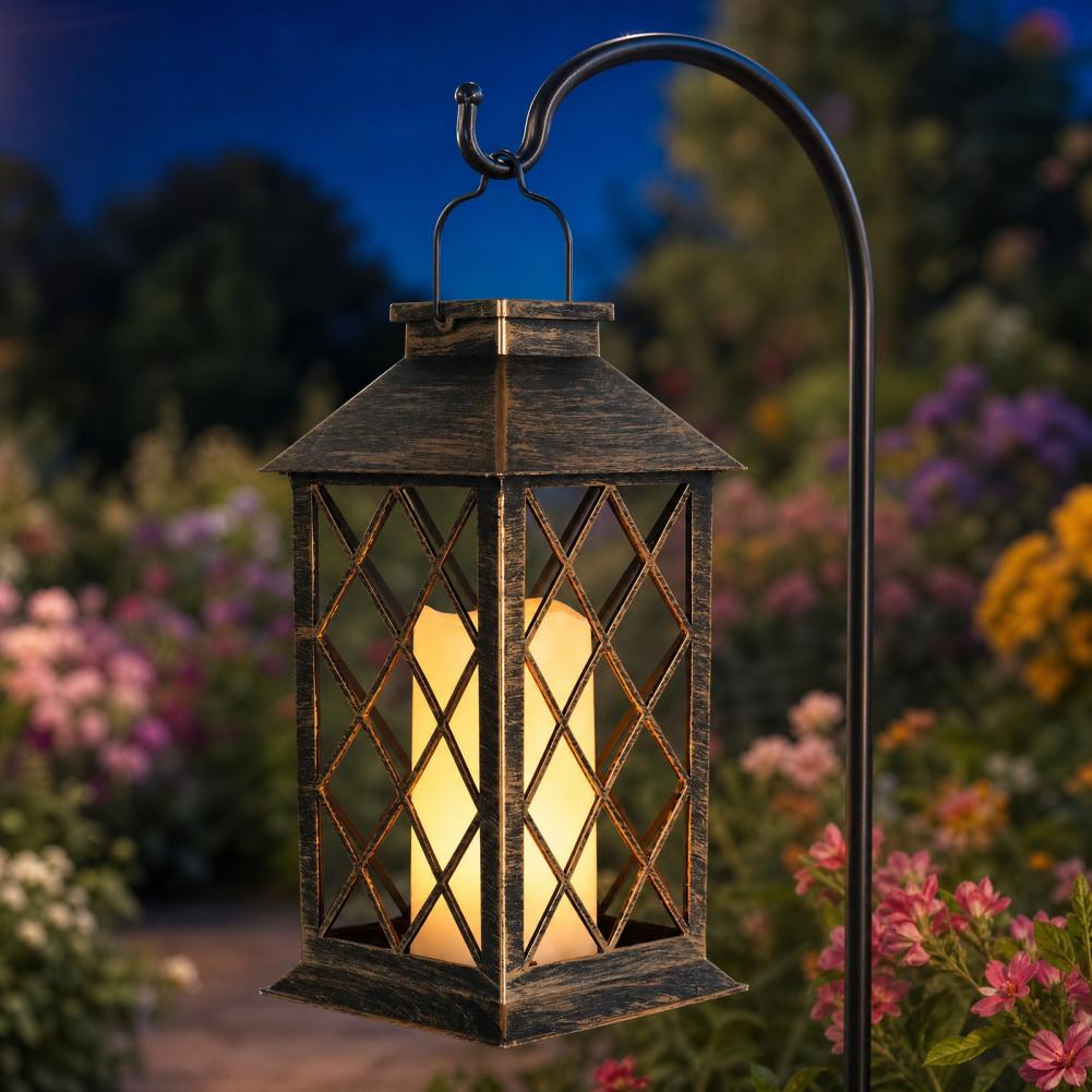 Lentera Surya Retro, Lentera L - Yard Lighting Decor ulasan dan harga