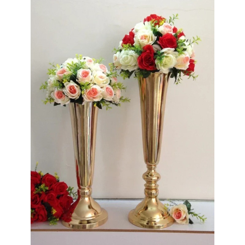 Vas Logam Mewah Berlapis Elekt - Home Decor Lighting Manufacturer ulasan dan harga