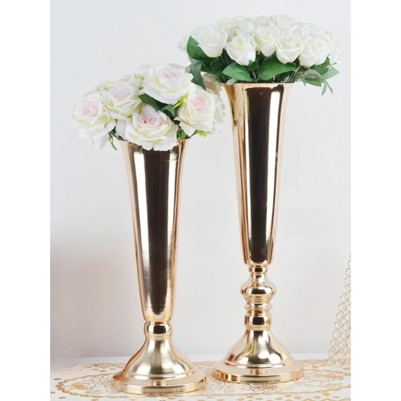 Vas Logam Mewah Berlapis Elekt - Home Decor Lighting Manufacturer ulasan dan harga