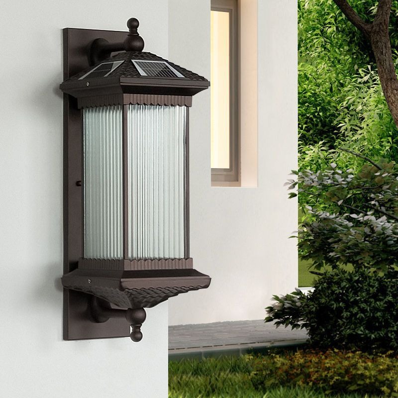 Lampu Dinding LED Tenaga Surya - Lighting Metal Wall Decor ulasan dan harga