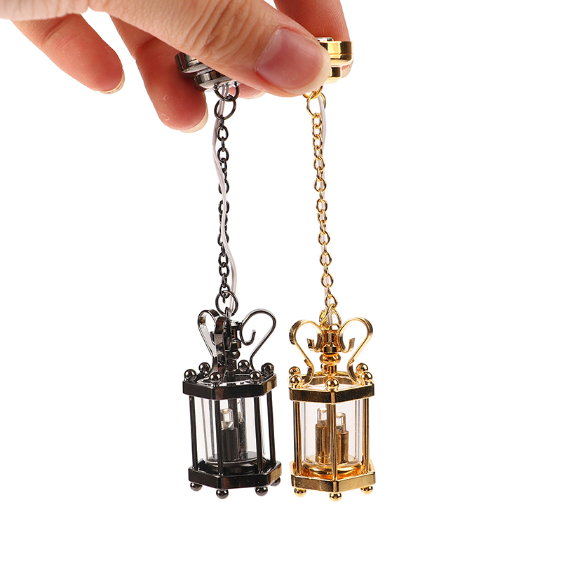 1:12 lampu miniatur rumah bone - Lighting Metal Wall Decor ulasan dan harga