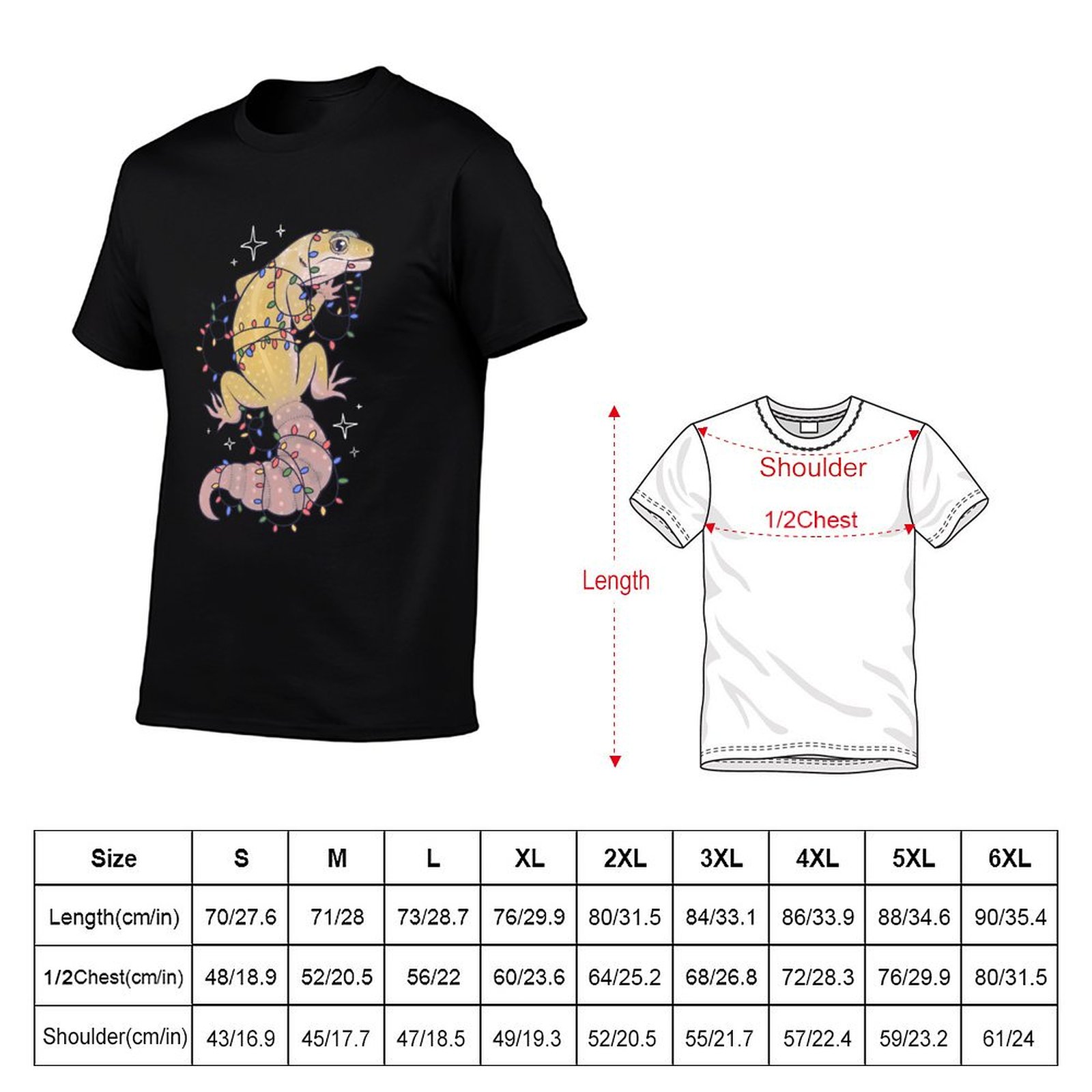 Kaos Leopard Gecko dan Holiday - Gecko Lighting & Decor ulasan dan harga