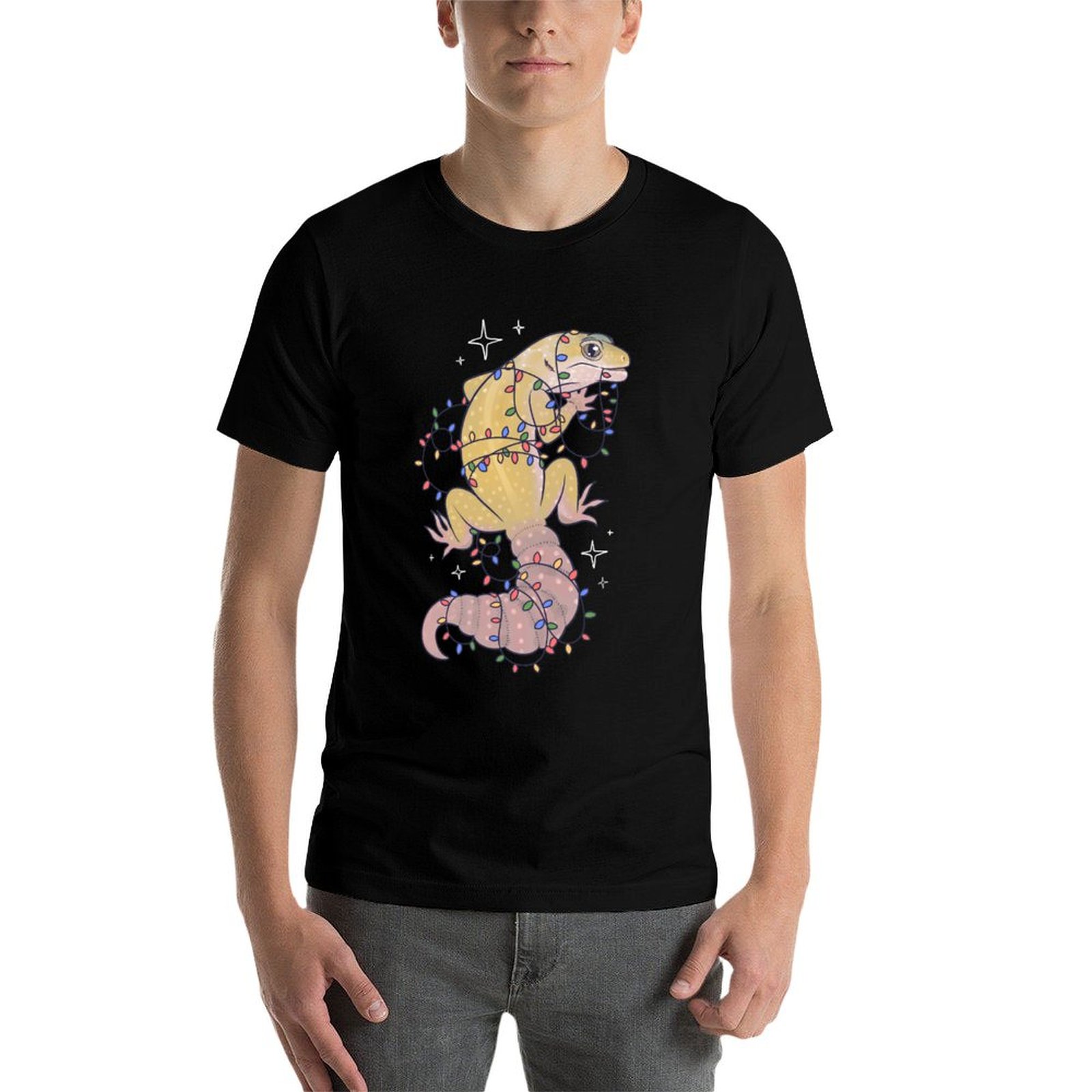 Kaos Leopard Gecko dan Holiday - Gecko Lighting & Decor ulasan dan harga