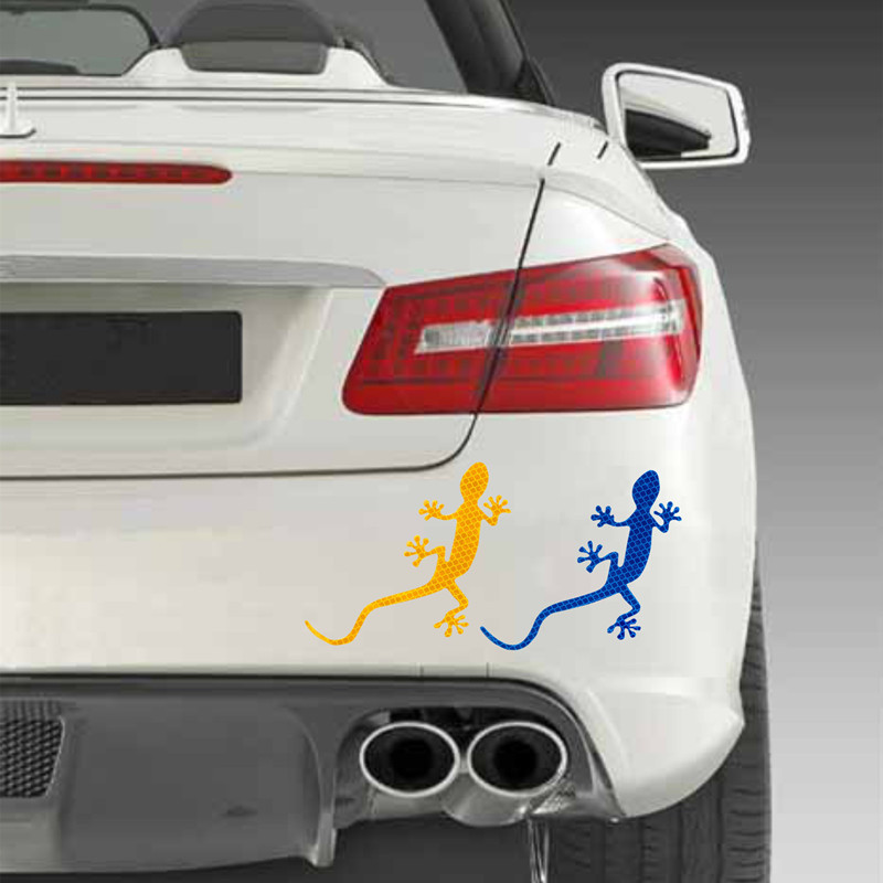 Gecko stiker jendela reflektif - Gecko Lighting & Decor ulasan dan harga
