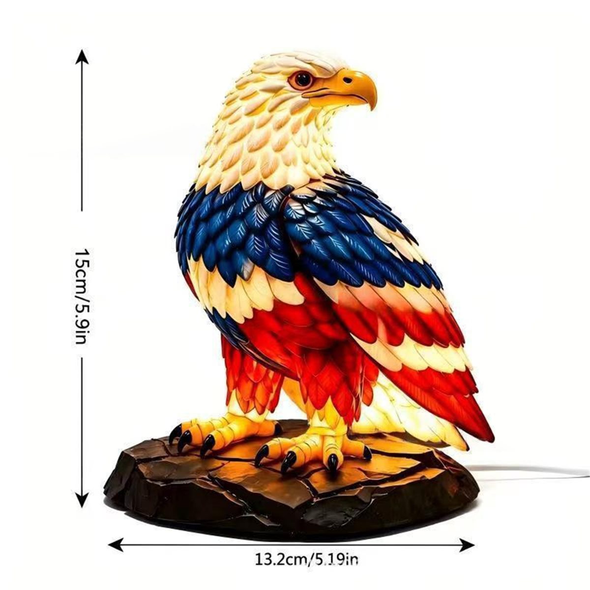 Lampu Meja Resin Eagle PHONE&G - Home Decor Lighting Manufacturer ulasan dan harga